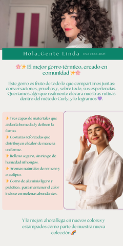 El mejor gorro térmico del mundo, lo creamos juntas 🌸✨