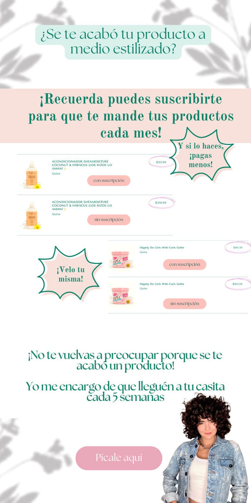 SUSCRIBETE Y AHORRA