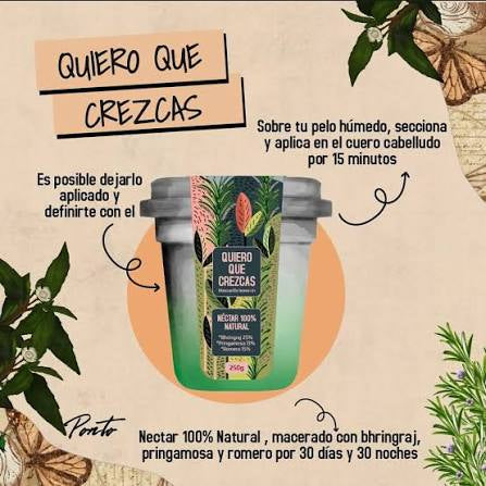Quiero que Crezcas de Ponto para melena XL