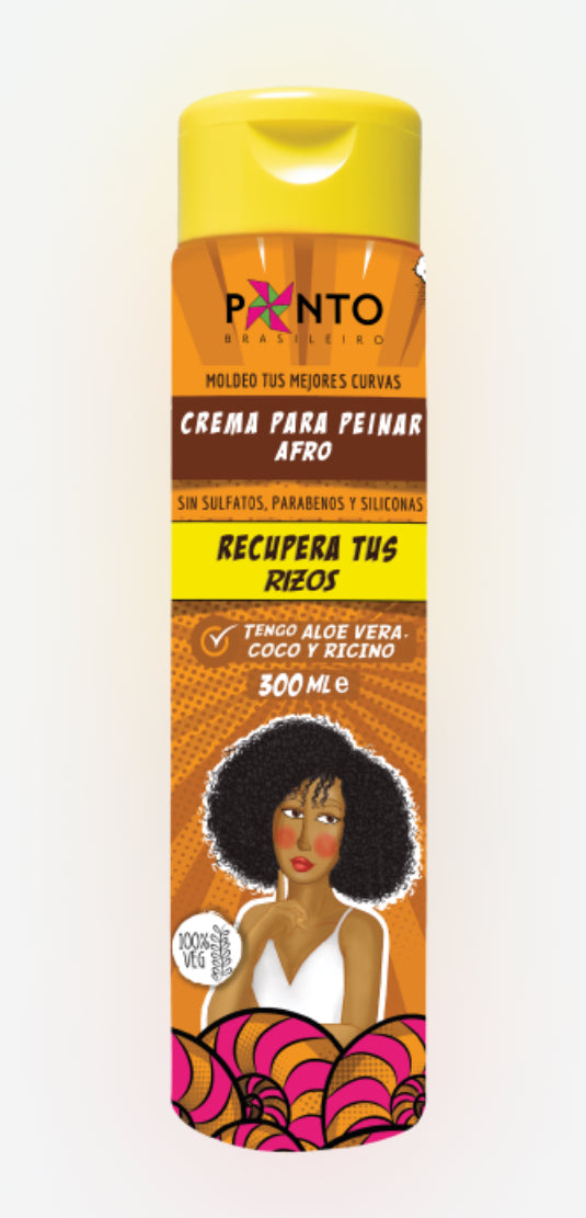 PONTO crema para peinar melenas afro