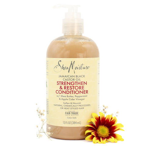 ACONDICIONADOR SHEAMOISTURE JAMAICAN BLACK CASTOR OIL ¡FORTALECE Y RESTAURA!✨