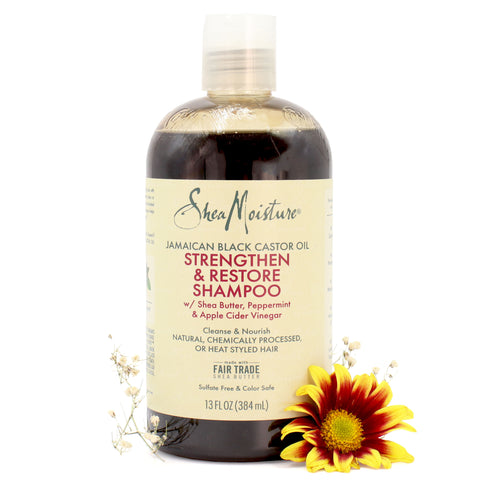 LOW POO SHEAMOISTURE JAMAICAN BLACK CASTOR OIL *FORTALECE Y RESTAURA*