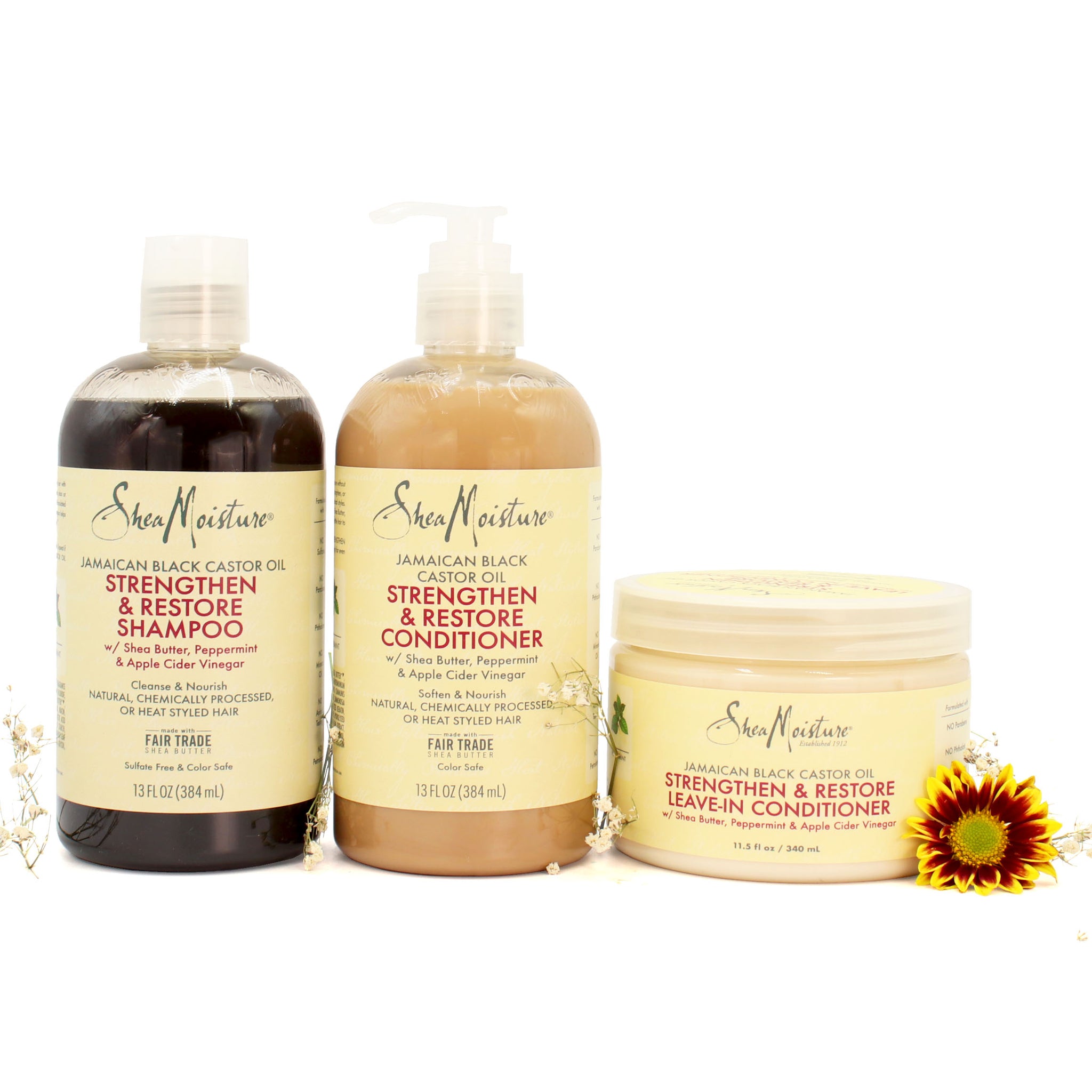 ✨ COLECCIÓN SHEAMOISTURE JAMAICAN BLACK CASTOR OIL ✨