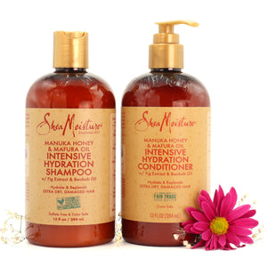 SHAMPOO Y ACONDICIONADOR DE MIEL DE MANUKA Y ACEITE DE MAFURA DE SHEAMOISTURE