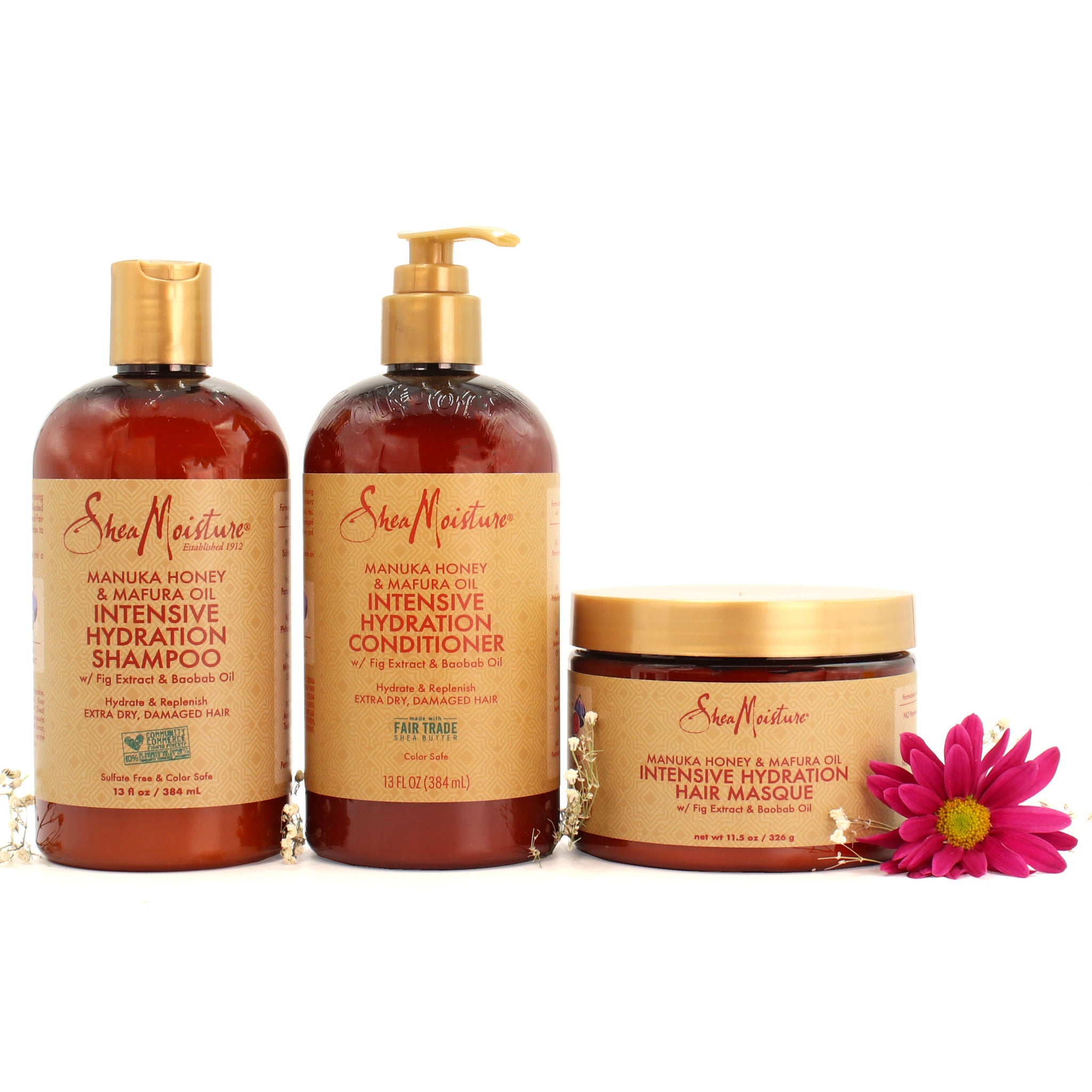 ✨ COLECCIÓN SHEAMOISTURE MIEL DE MANUKA Y ACEITE DE MAFURA ✨