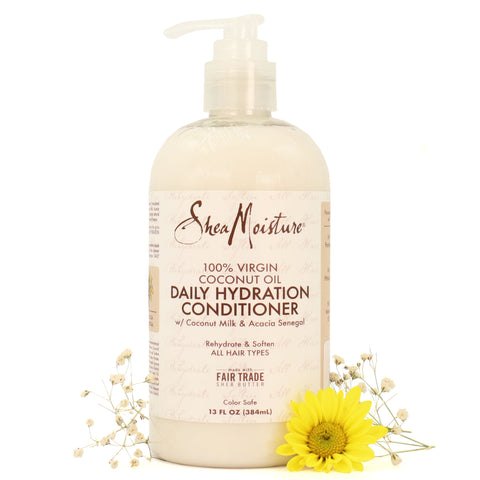 ACONDICIONADOR SHEAMOISTURE DE HIDRATACIÓN DIARIA DE ACEITE DE COCO VIRGEN 100%✨