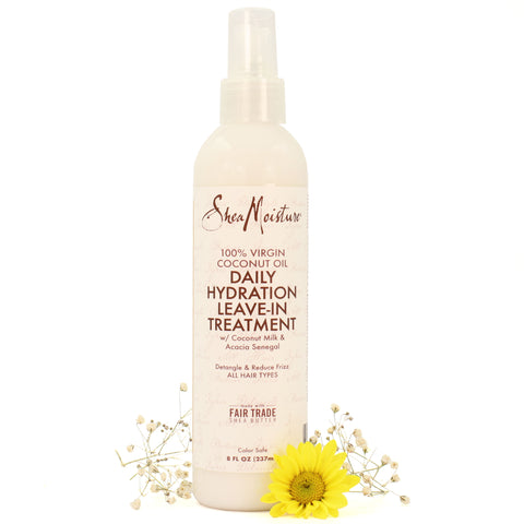 SHEAMOISTURE 100% VIRGIN COCONUT OIL LEAVE-IN TREATMENT