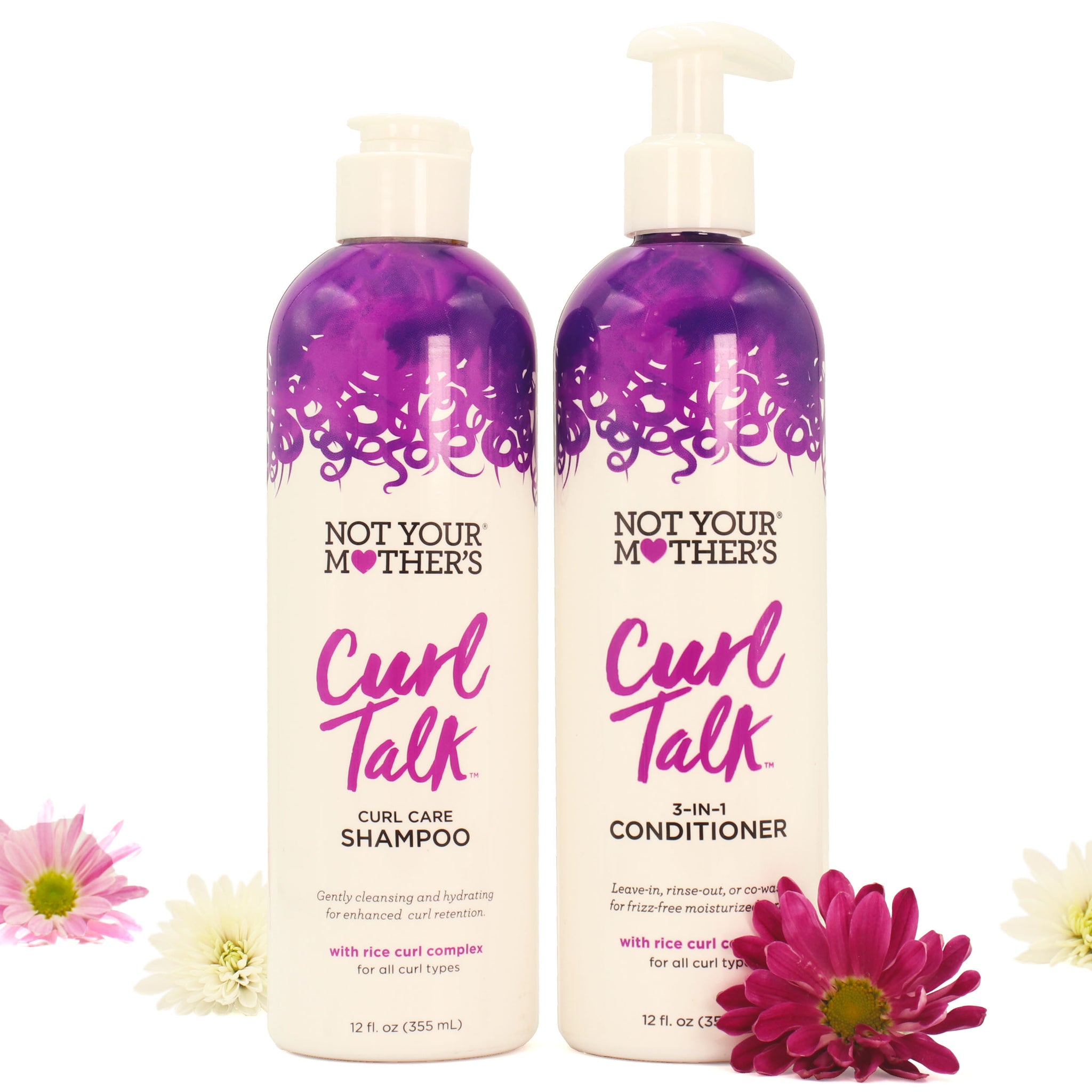 ✨ CURL TALK SHAMPOO Y ACONDICIONADOR, NOT YOUR MOTHERS ✨