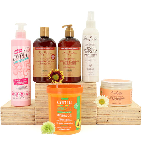 ✨ KIT BÁSICO DE INICIO PARA CABELLO DESHIDRATADO CON SMOOTHIE SHEAMOISTURE ✨