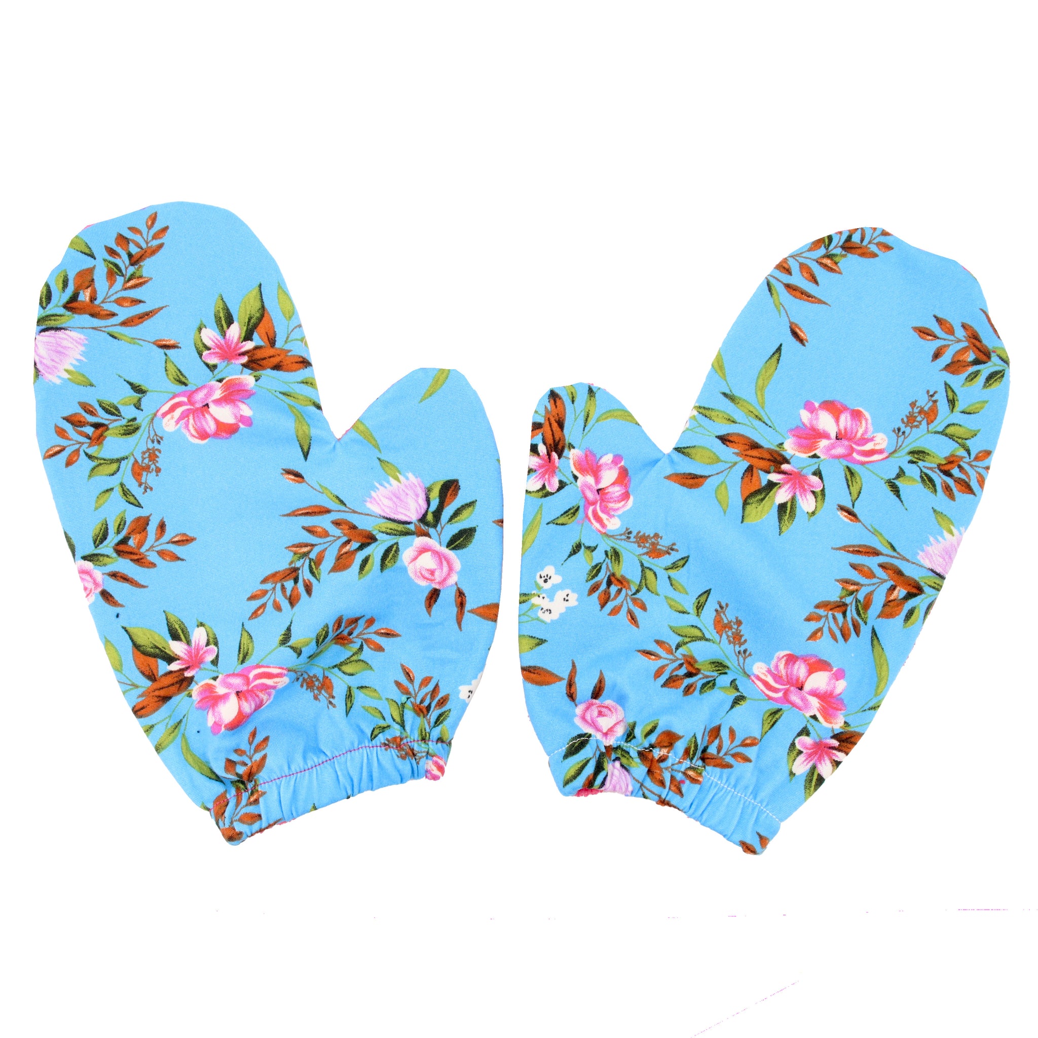 ✨PAR DE GUANTECITOS PARA MICROPLOPPING 2 en 1 FLOREADO✨