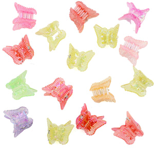 PINCITAS DE MARIPOSAS TRANSPARENTES