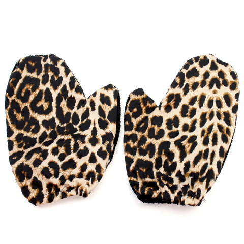 ✨PAR DE GUANTECITOS PARA MICROPLOPPING 2 en 1 ANIMAL PRINT✨