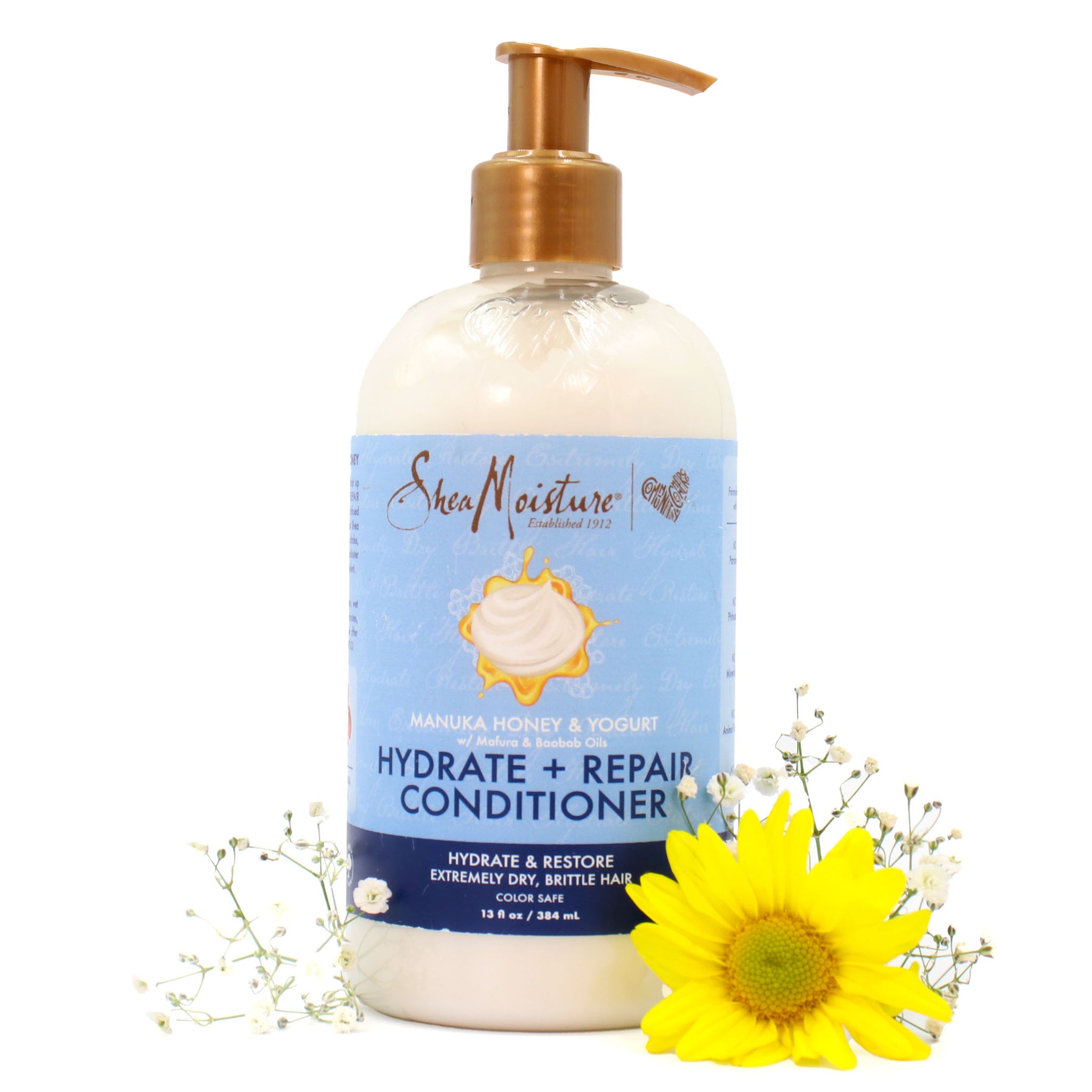 ACONDICIONADOR HIDRATANTE Y REPARADOR MIEL DE MANUKA Y YOGURT SHEAMOISTURE✨