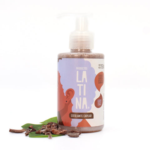 EXFOLIANTE CAPILAR MANTECA DE CACAO LATINA